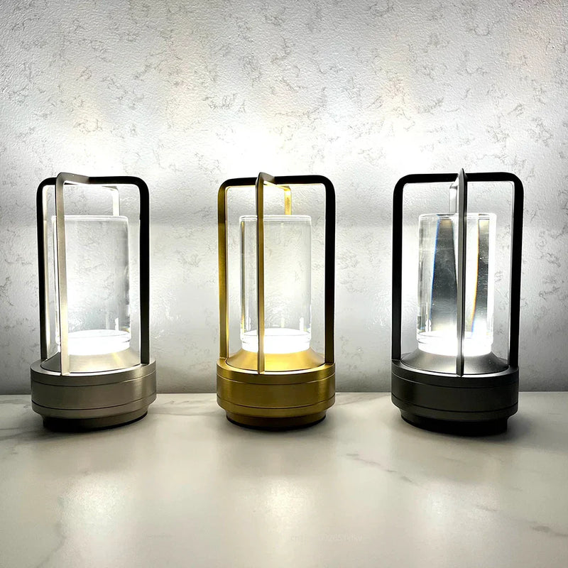 Krystall LED Bordlampe